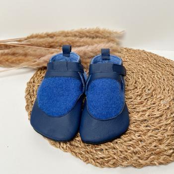 Barfußpuschen Wollwalk